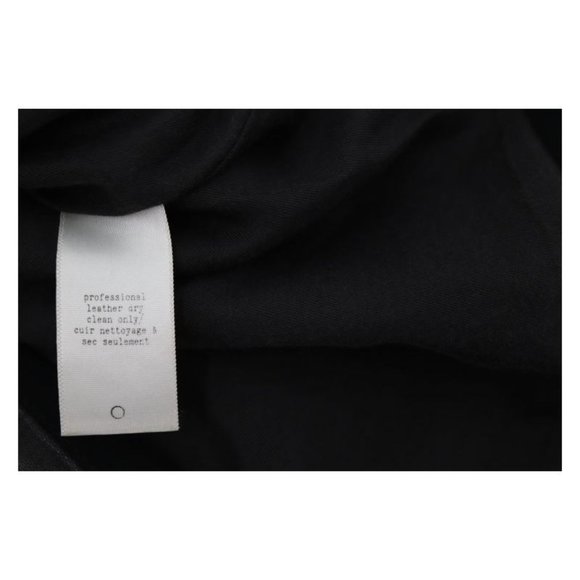 RAG & BONE Skirt Womens XO W27 Kensington Tweed Mini Lamb Leather back zip - Picture 10 of 13